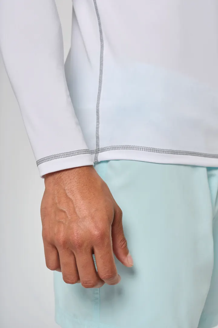 T-shirt technique à manches longues avec protection anti-UV unisexe 14