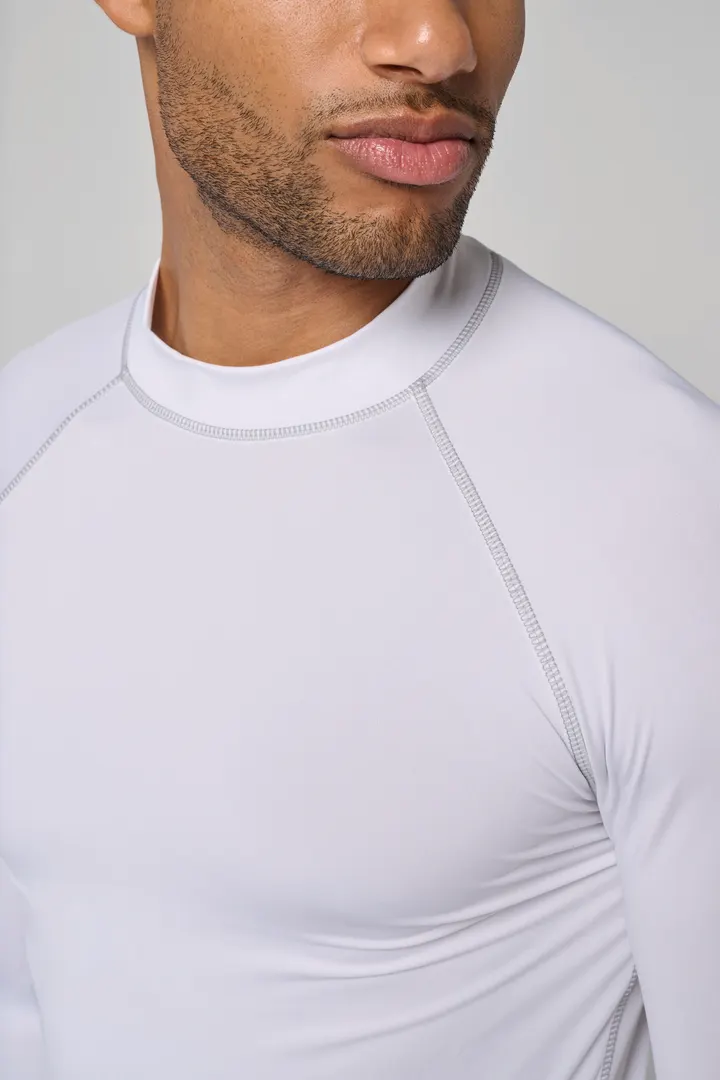 T-shirt technique à manches longues avec protection anti-UV unisexe 7