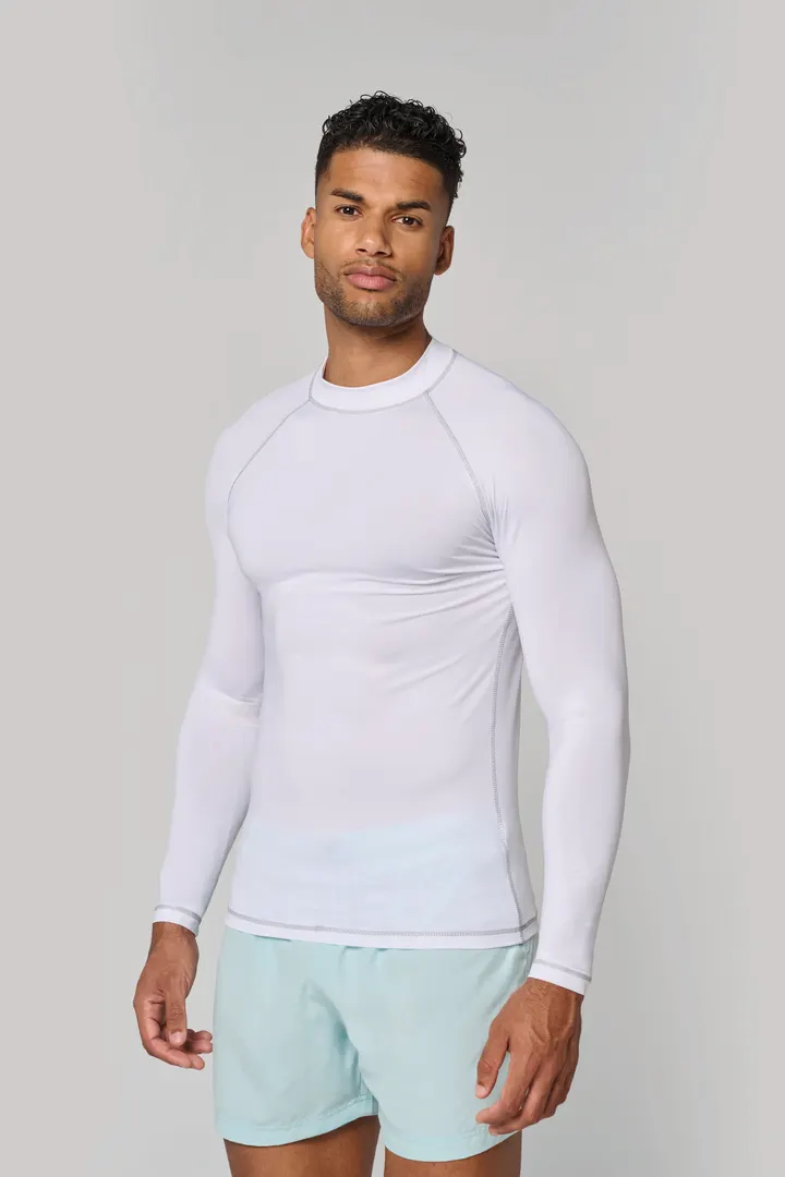 T-shirt technique à manches longues avec protection anti-UV unisexe 9
