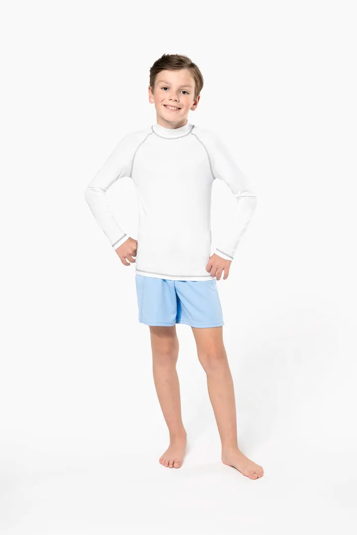 T-shirt technique à manches longues avec protection anti-UV enfant 5