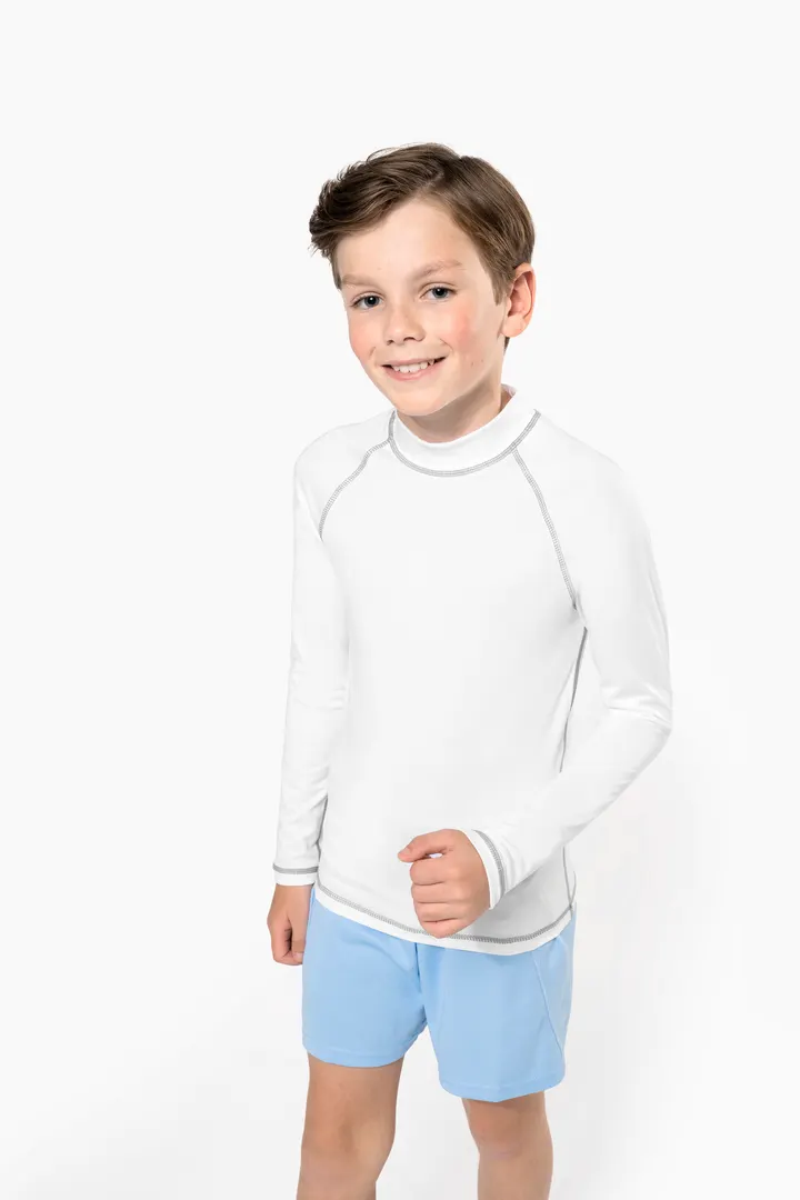 T-shirt technique à manches longues avec protection anti-UV enfant 6