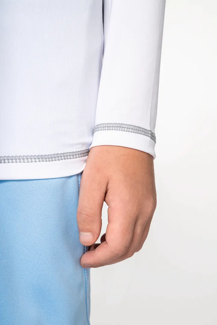 T-shirt technique à manches longues avec protection anti-UV enfant 11