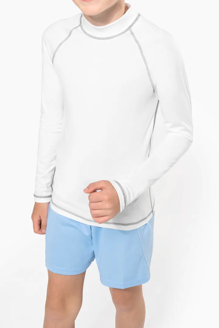 T-shirt technique à manches longues avec protection anti-UV enfant 1