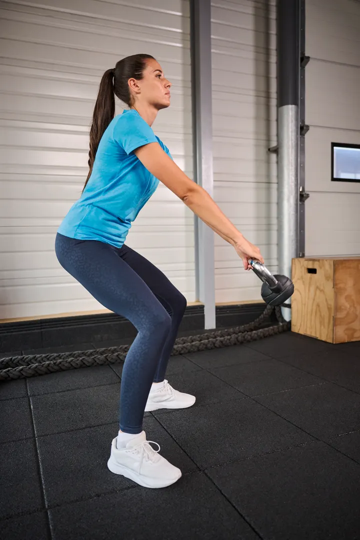 Damen-Triblend-Sportshirt mit Rundhalsausschnitt 15