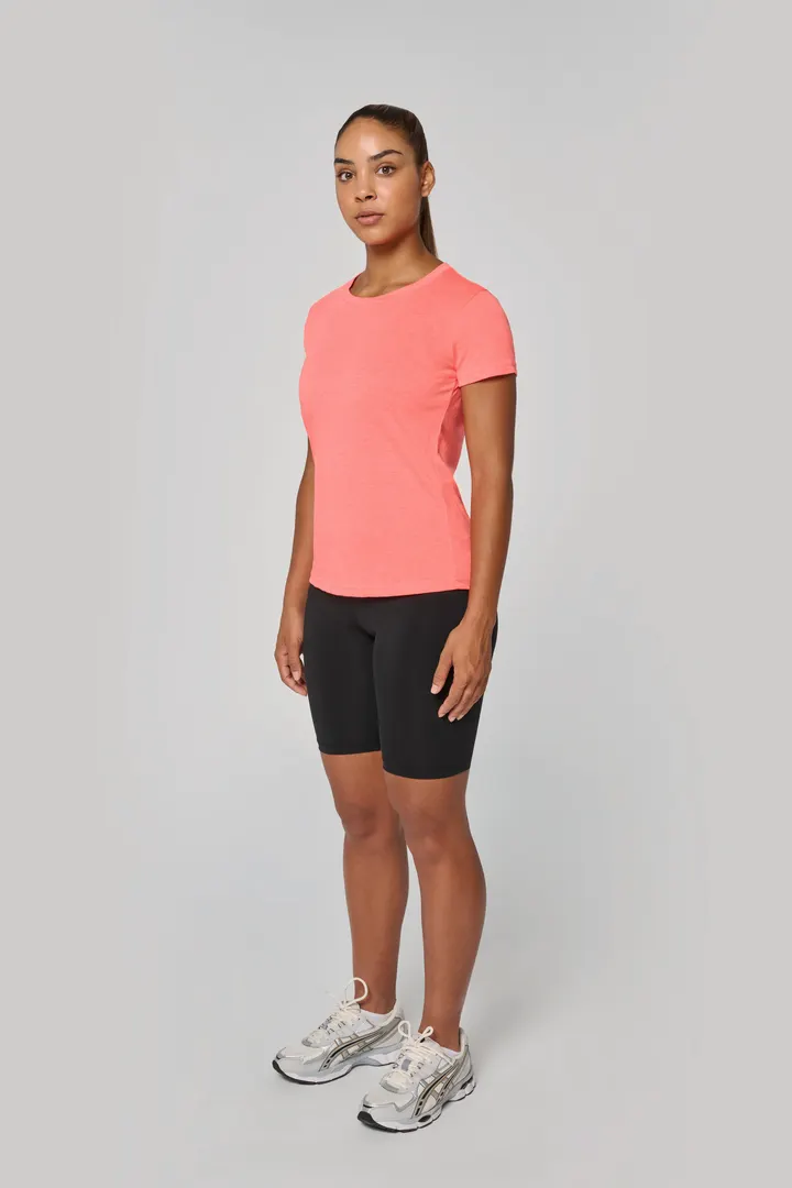Damen-Triblend-Sportshirt mit Rundhalsausschnitt 12