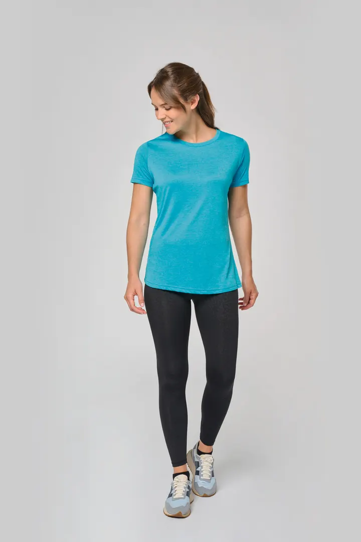 Damen-Triblend-Sportshirt mit Rundhalsausschnitt 4