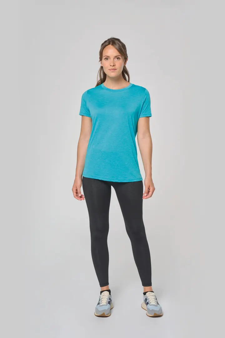 Damen-Triblend-Sportshirt mit Rundhalsausschnitt 6
