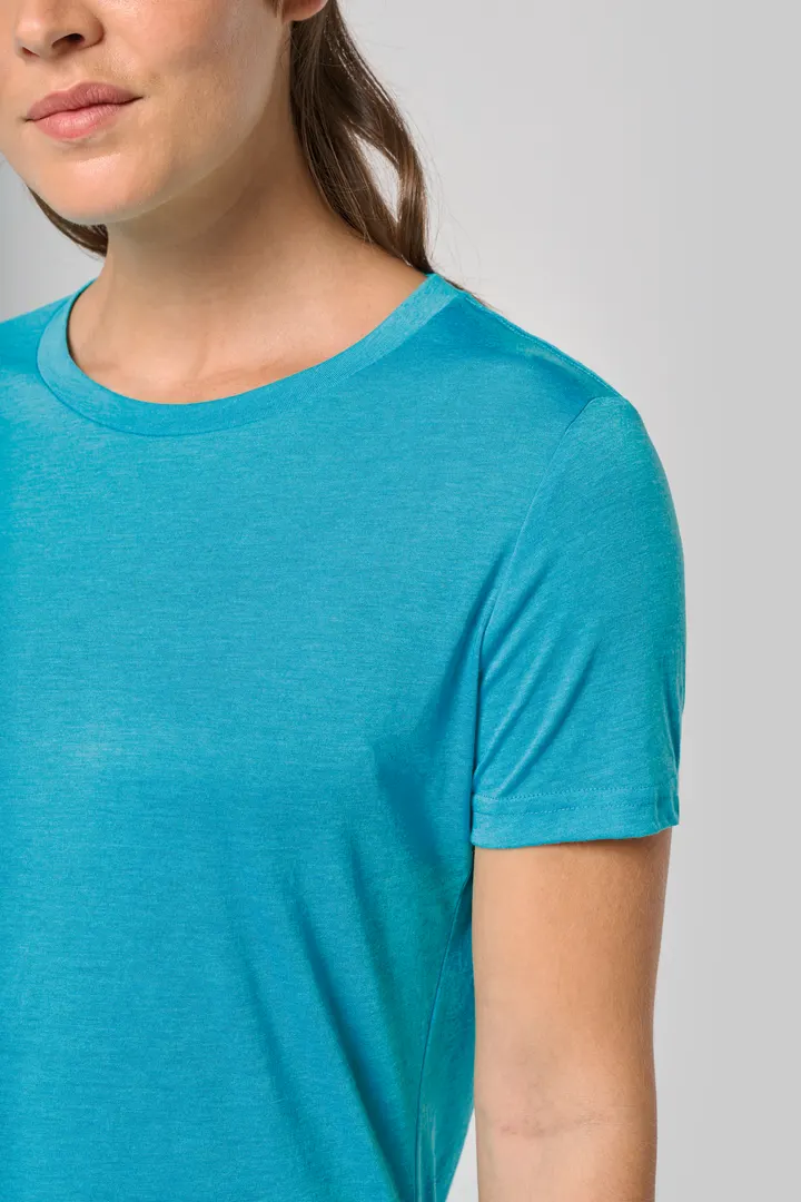Damen-Triblend-Sportshirt mit Rundhalsausschnitt 7