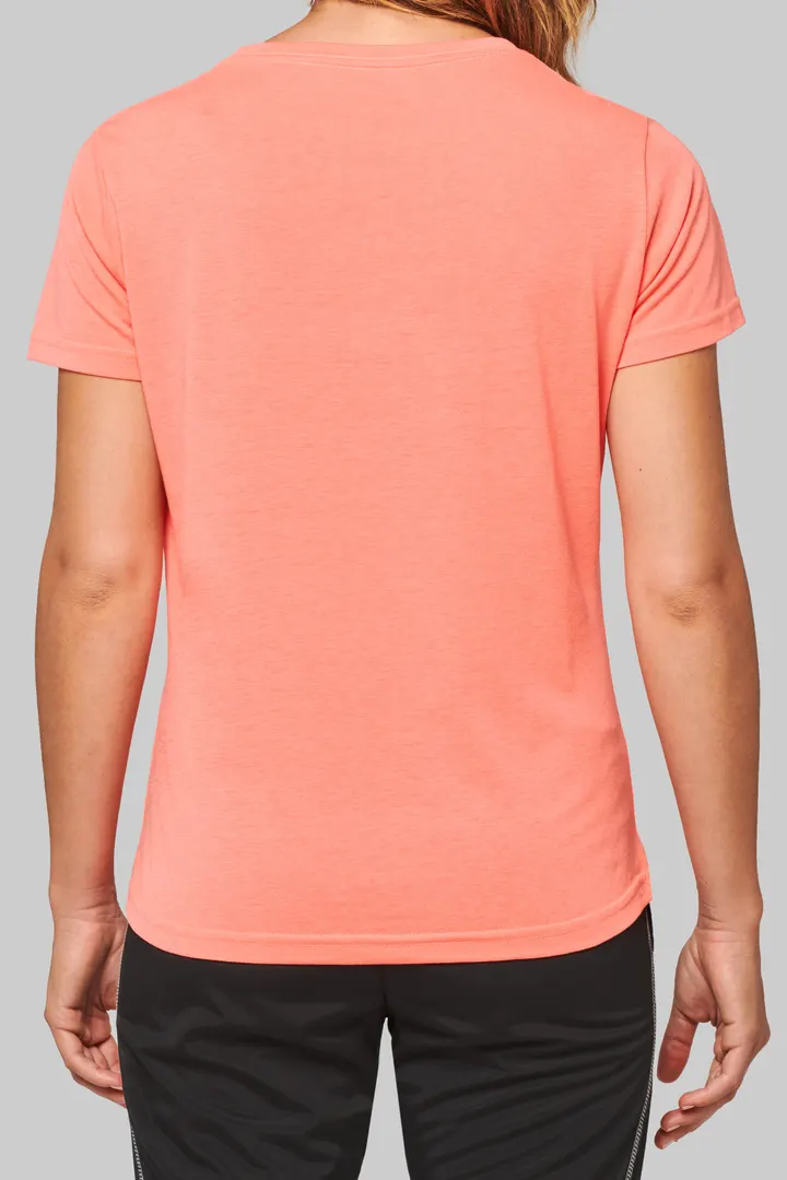 Damen-Triblend-Sportshirt mit Rundhalsausschnitt 8