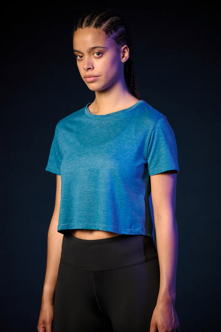 Triblend-Crop Top für Damen 12