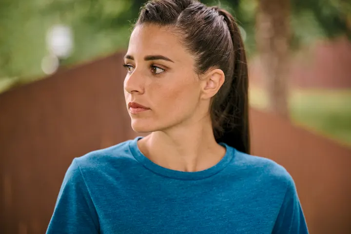 Triblend-Crop Top für Damen 5