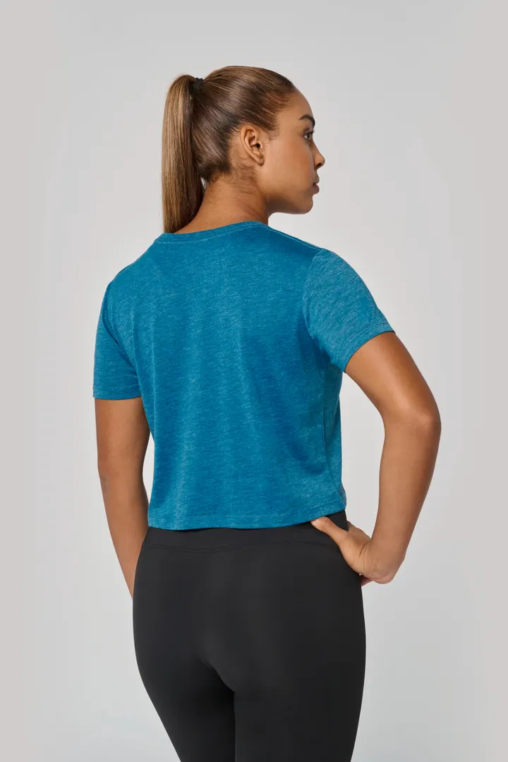 Triblend-Crop Top für Damen 11