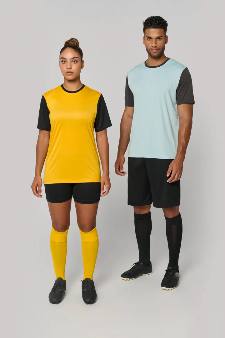Unisex-Multisport-Kurzarmtrikot zweifarbig 18