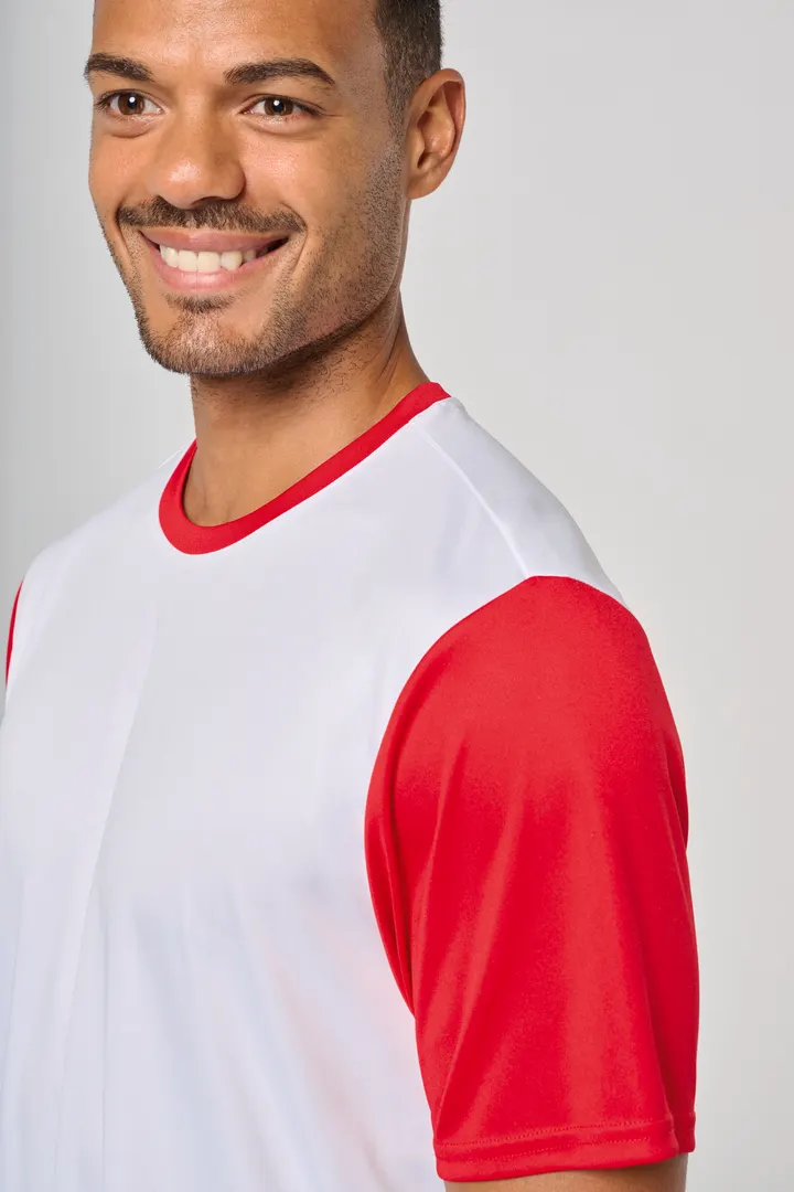 Unisex-Multisport-Kurzarmtrikot zweifarbig 24