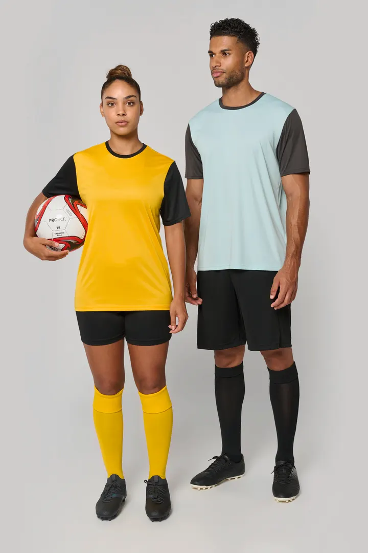 Unisex-Multisport-Kurzarmtrikot zweifarbig 20