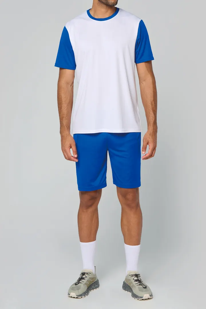 Unisex-Multisport-Kurzarmtrikot zweifarbig 4