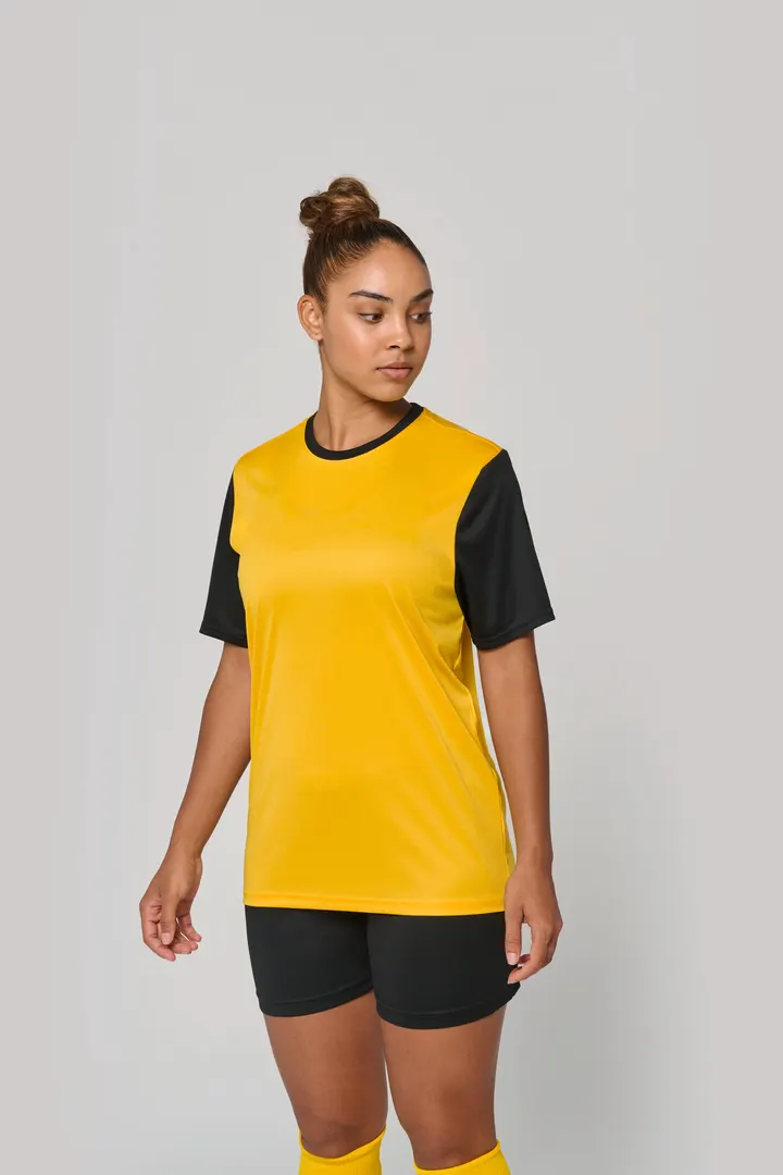 Unisex-Multisport-Kurzarmtrikot zweifarbig 8