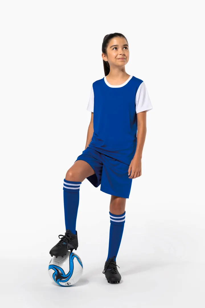 Kinder-Multisport-Kurzarmtrikot zweifarbig 14