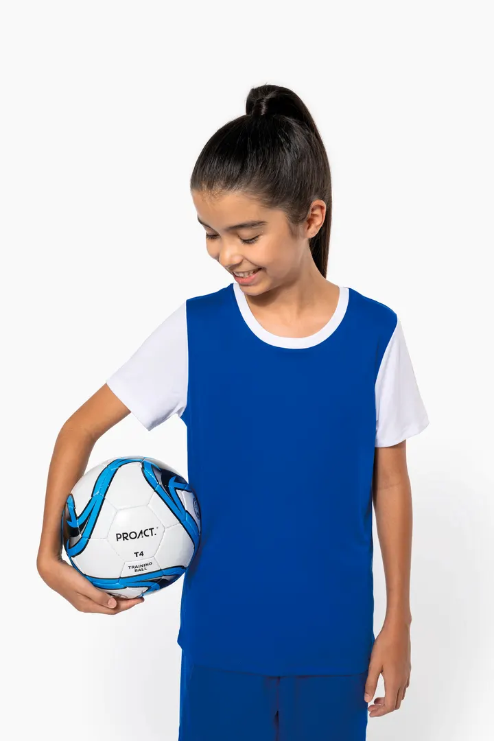 Kinder-Multisport-Kurzarmtrikot zweifarbig 15