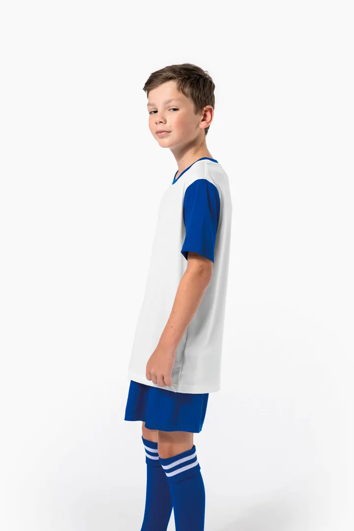 Kinder-Multisport-Kurzarmtrikot zweifarbig 6