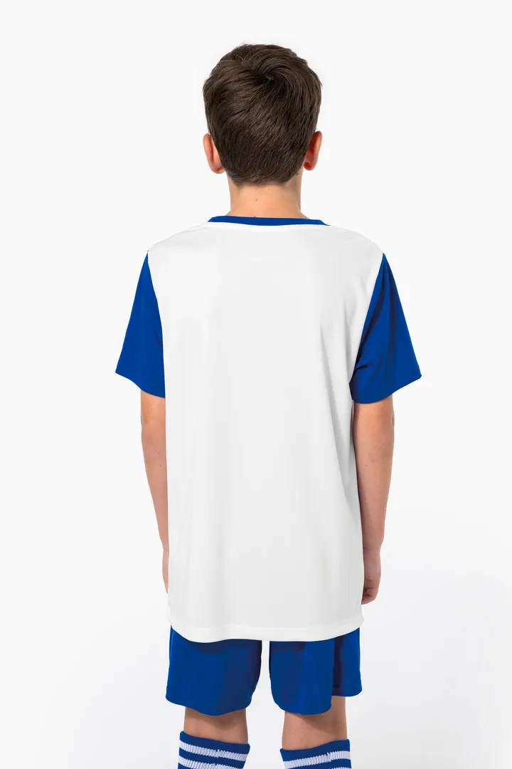 Kinder-Multisport-Kurzarmtrikot zweifarbig 7