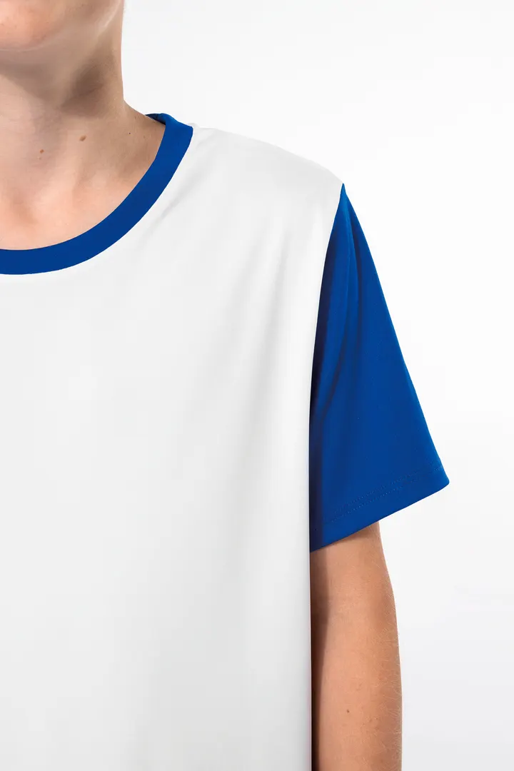 Kinder-Multisport-Kurzarmtrikot zweifarbig 8