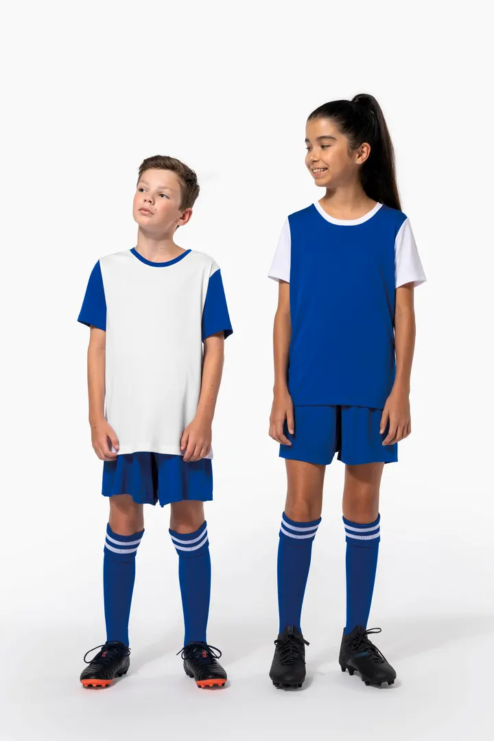 Kinder-Multisport-Kurzarmtrikot zweifarbig 9