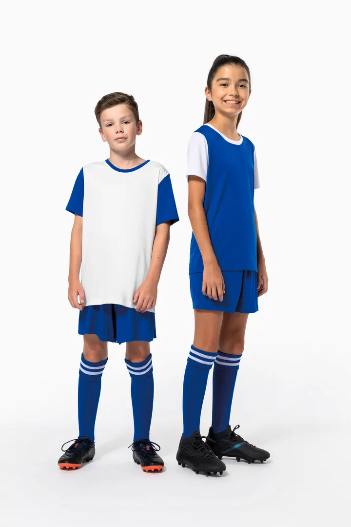 Kinder-Multisport-Kurzarmtrikot zweifarbig 10