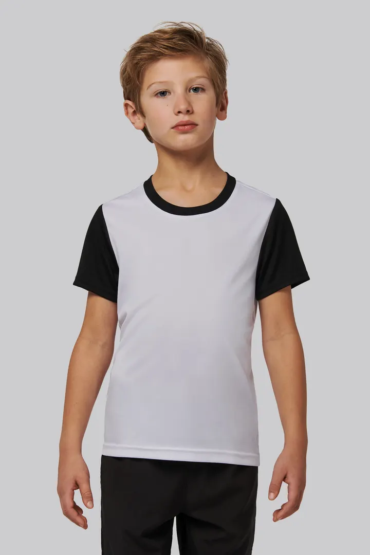 Kinder-Multisport-Kurzarmtrikot zweifarbig 3