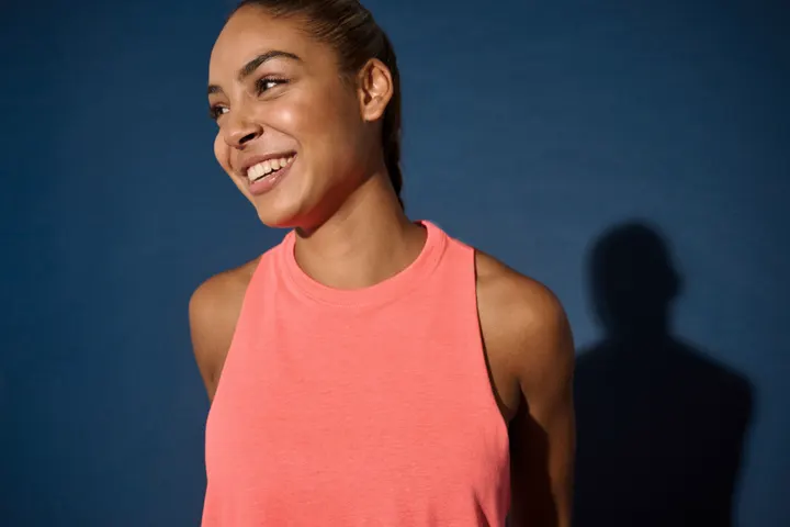 Débardeur crop Triblend femme 10