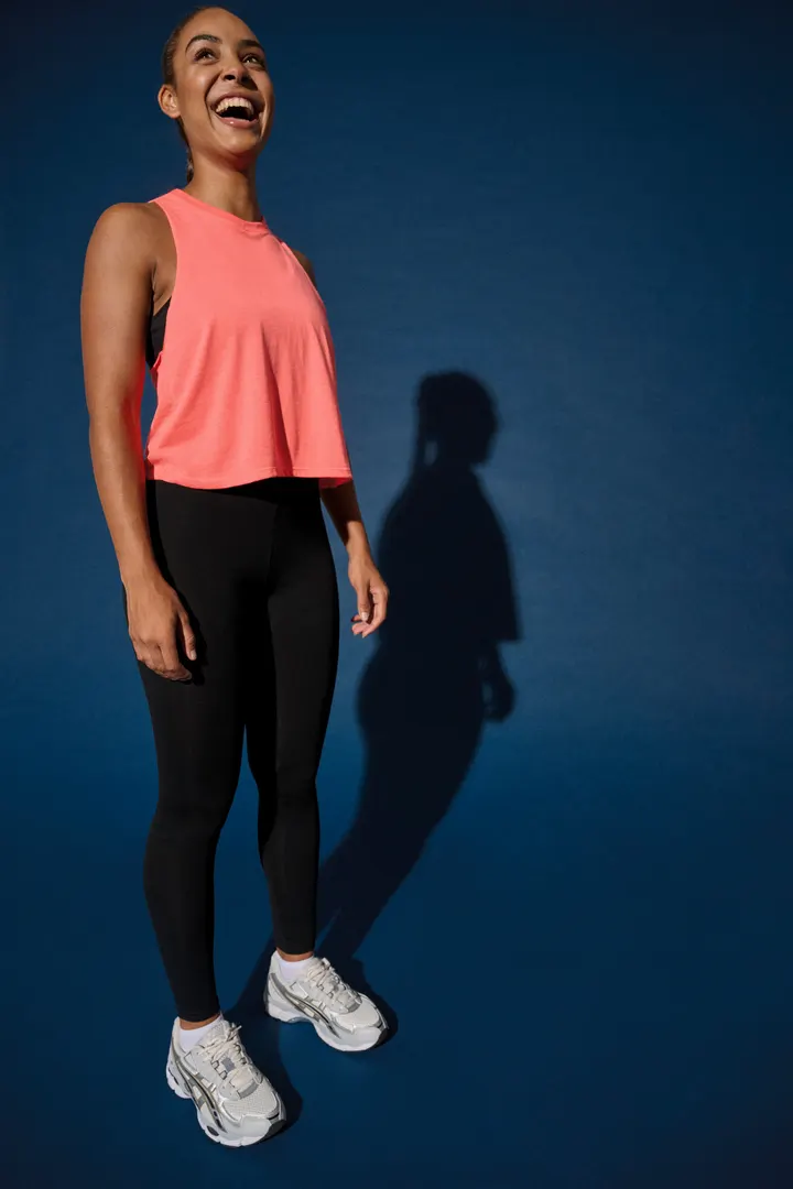 Débardeur crop Triblend femme 9
