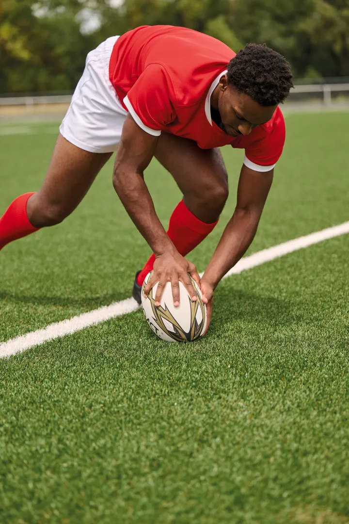 Rugby-Trikot mit kurzen Ärmeln, Unisex 23