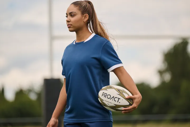 Rugby-Trikot mit kurzen Ärmeln, Unisex 40