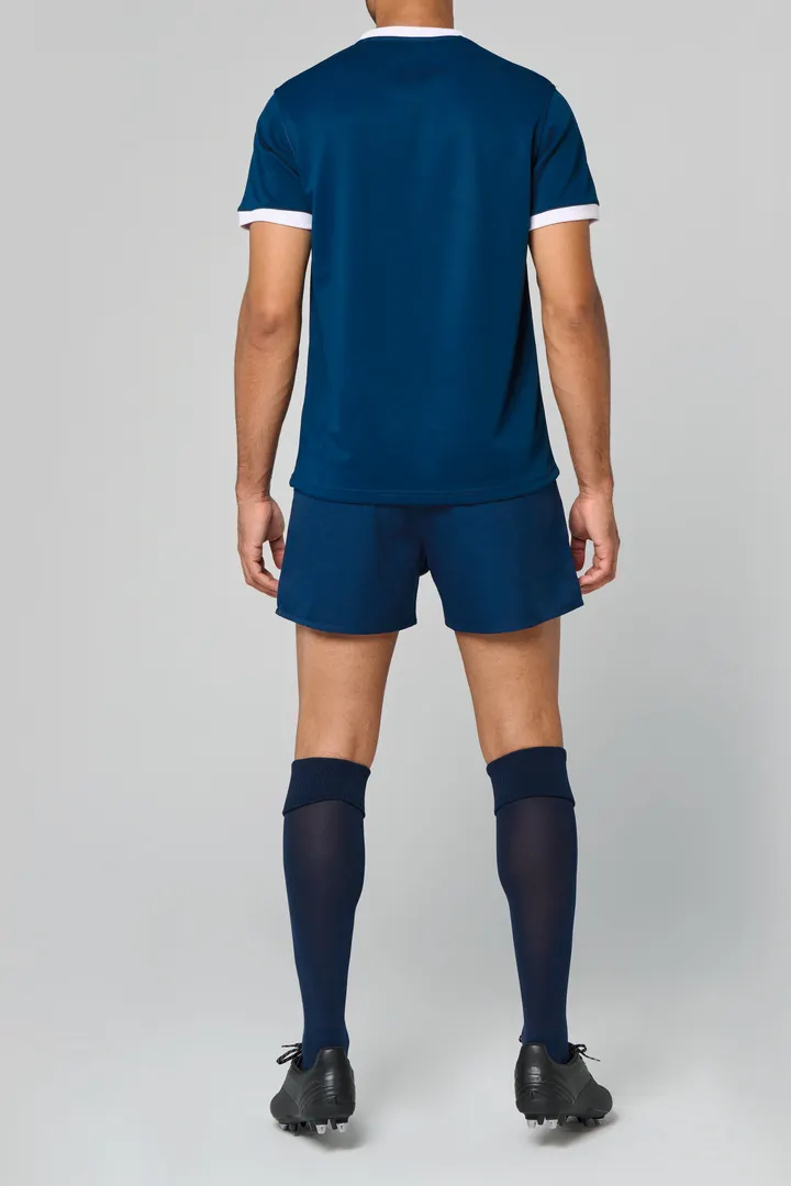 Rugby-Trikot mit kurzen Ärmeln, Unisex 4