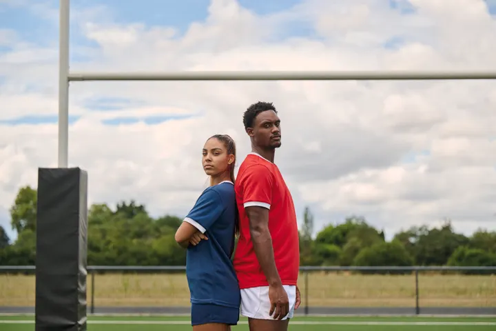 Rugby-Trikot mit kurzen Ärmeln, Unisex 8