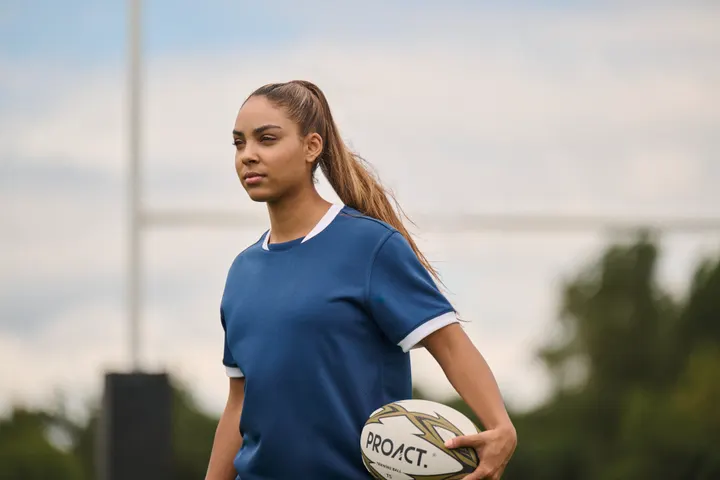 Rugby-Trikot mit kurzen Ärmeln, Unisex 18