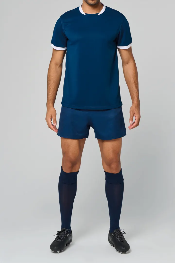 Rugby-Trikot mit kurzen Ärmeln, Unisex