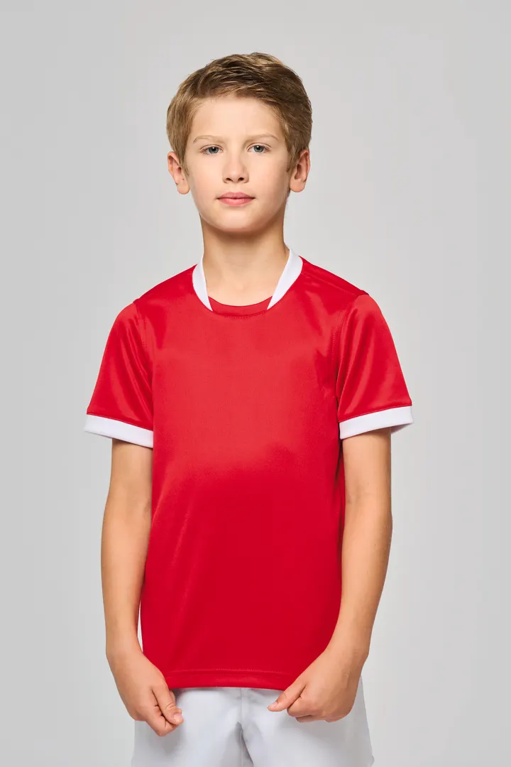 Rugby-Trikot mit kurzen Ärmeln für Kinder 3
