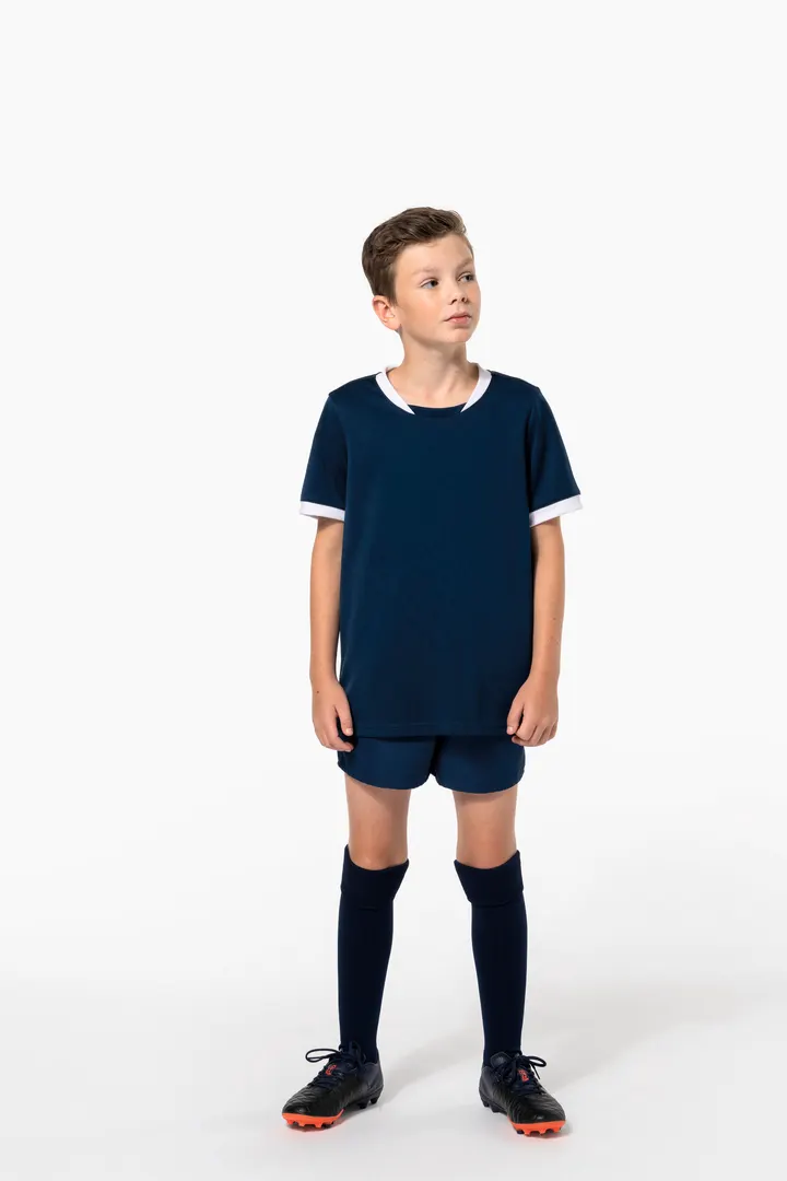 Rugby-Trikot mit kurzen Ärmeln für Kinder 4
