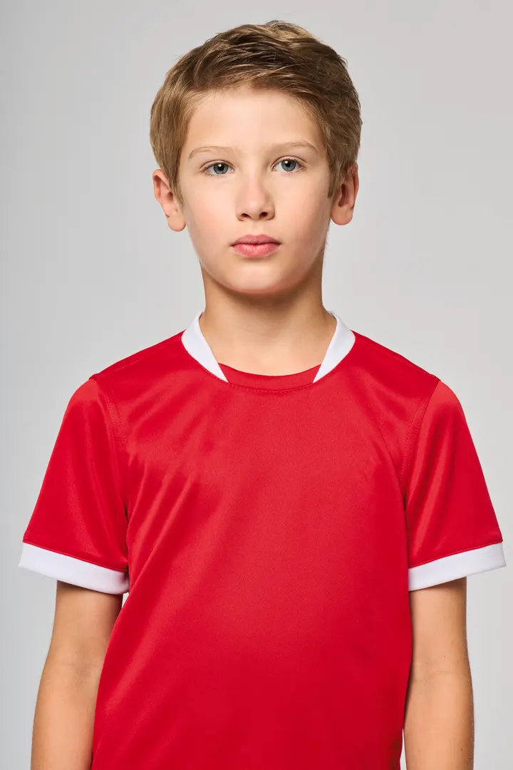 Rugby-Trikot mit kurzen Ärmeln für Kinder 7