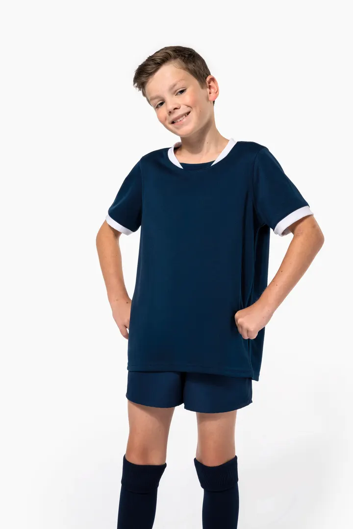 Rugby-Trikot mit kurzen Ärmeln für Kinder 6