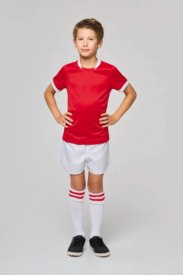 Rugby-Trikot mit kurzen Ärmeln für Kinder 12