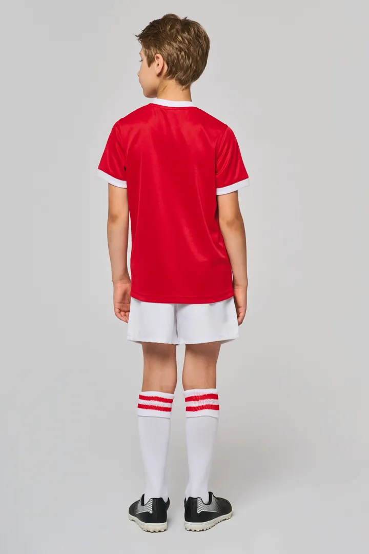 Rugby-Trikot mit kurzen Ärmeln für Kinder 17