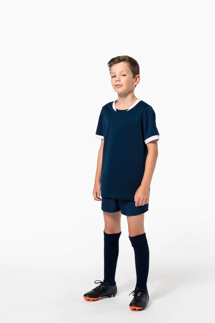 Maillot de rugby manches courtes enfant