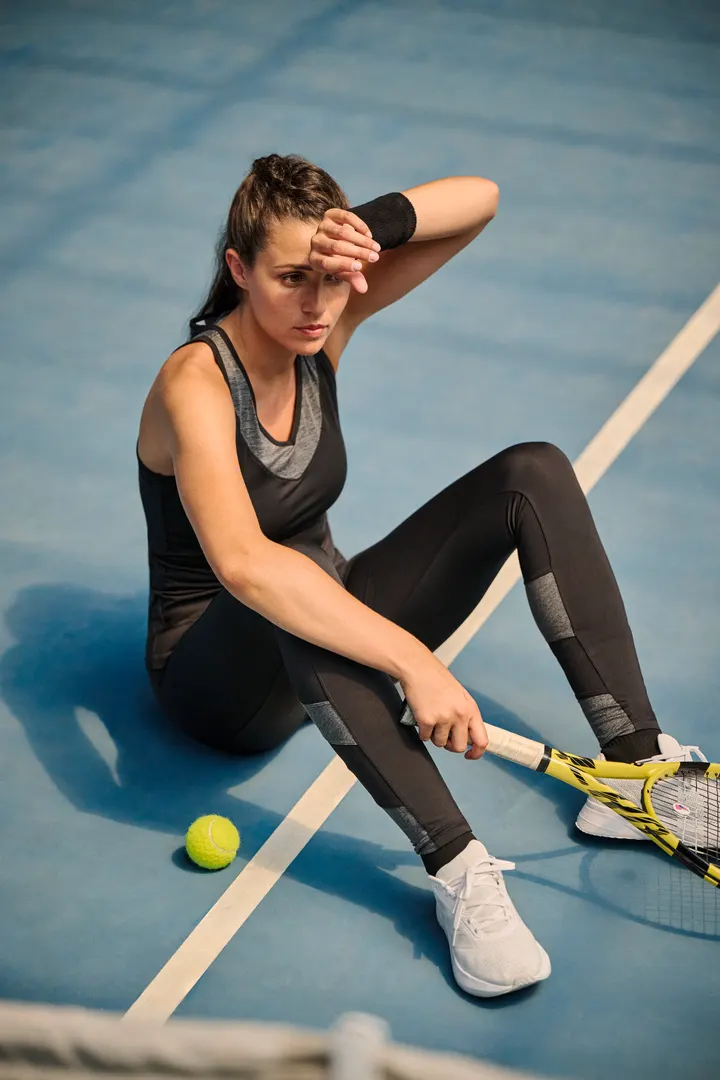 Zweifarbige Damen-Leggings 8