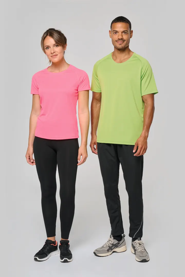 Damen Basic Sport Funktionsshirt Kurzarm 18