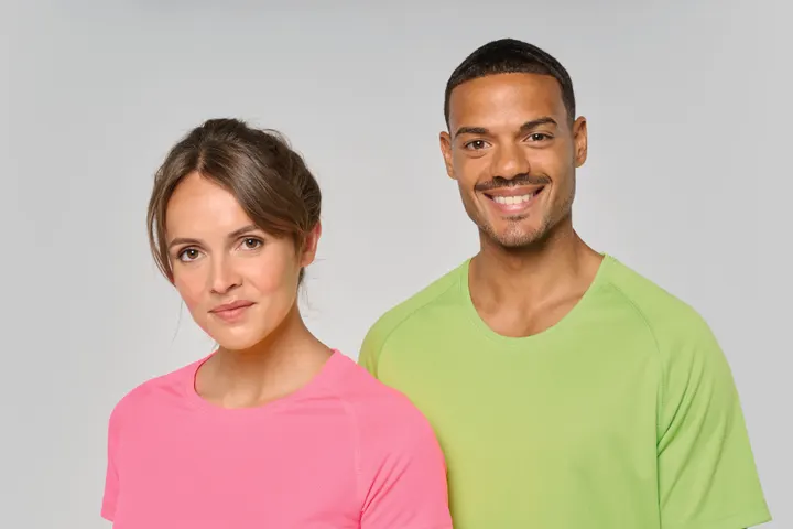 Damen Basic Sport Funktionsshirt Kurzarm 20