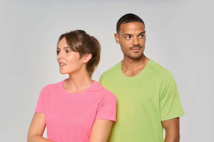 Damen Basic Sport Funktionsshirt Kurzarm 21