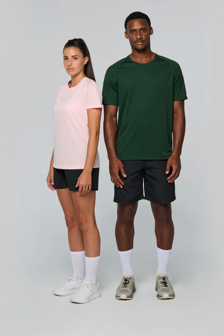 Damen Basic Sport Funktionsshirt Kurzarm 15