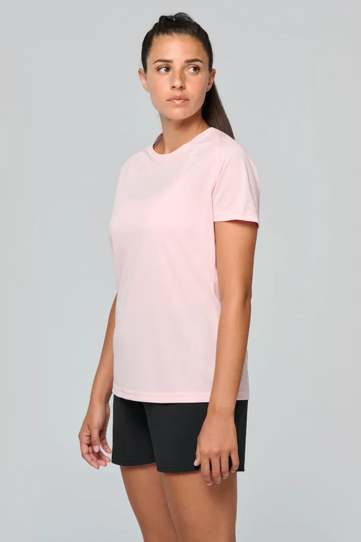 Damen Basic Sport Funktionsshirt Kurzarm 5